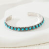 Wholesale Western-style turquoise vintage silver bracelet