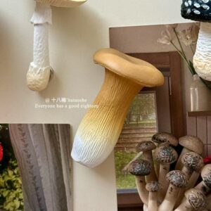 King oyster mushroom simulated mushroom refrigerator magnet