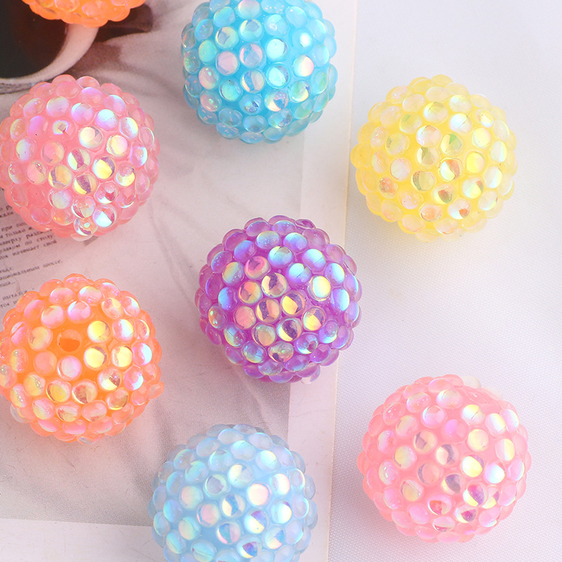 Wholesale Acrylic beads with straight holes - DIY aessories