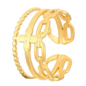 30 18k real gold chain 9417