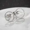 PVD Coated Real Gold Plated Christmas Tree Heart Shape Elk Stainless Steel Simple Style Waterproof Non Tarnish Ear Studs