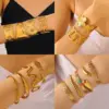 Wholesale Casual Simple Style Streetwear Geometric 304 Stainless Steel Bangle In Bulk