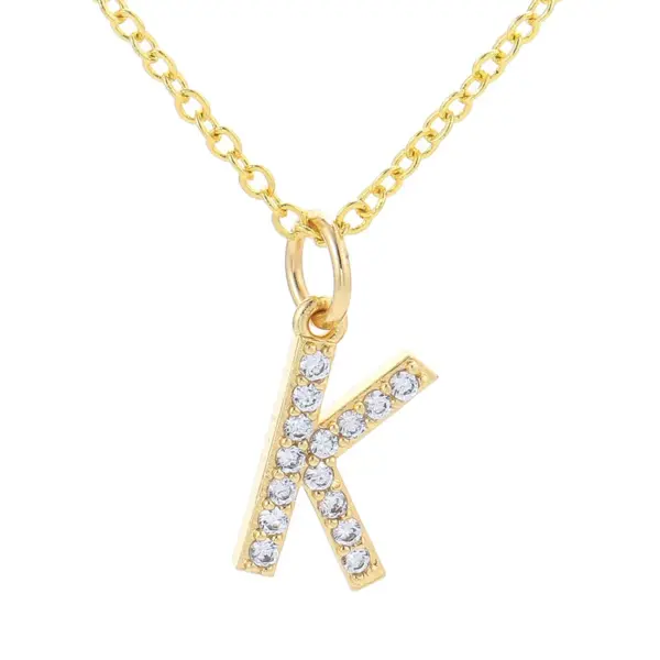 Copper Inlaid Zircon Copper Necklaces