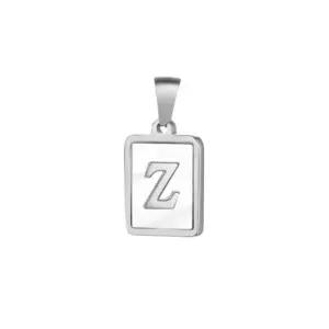 Silver / Letter Z without Chain