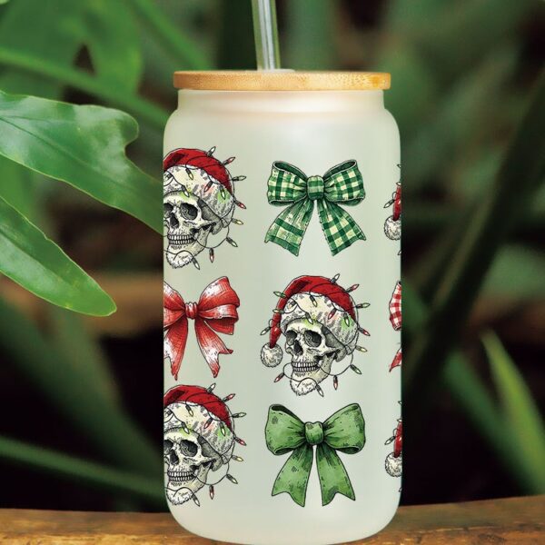 Wholesale Uv Transfer Sticker Glass Cup Crystal Label Crystal Sticker Cross-Border Exclusive for 16oz Glass Cup Special Sticker 23Cmx11Cm