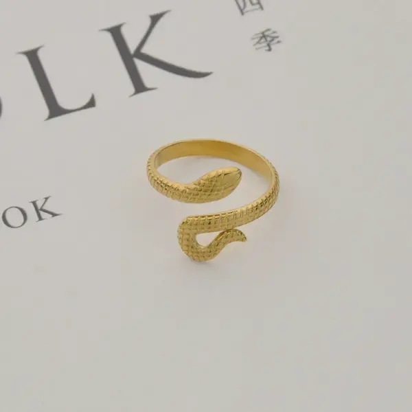 Wholesale 304 Stainless Steel Retro Plating Animal No Inlaid