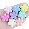 oly-8bc6e2696f15b1ecb53e2330f5ece964 Wholesale Acrylic macaron-colored cherry blossom beaded necklace