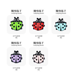[ladybug] beads (color randomly sent or contact for remarks)