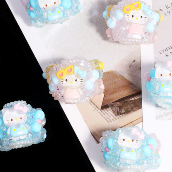 oly-8bcaf35670a8f63635ed23f45b403d8c Wholesale cute soft y straight hole loose beads beaded DIY mobile phone key chain necklace bag chain aessories