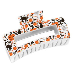 8.5 square meters halloween white background orange