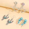 oly-8c08a8cd060bb0a4faa41527bbac6eba Wholesale Cactus Turquoise Earrings