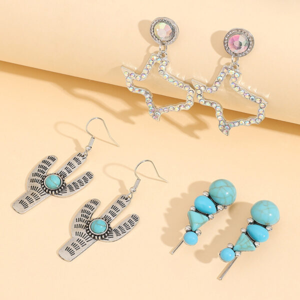 oly-8c08a8cd060bb0a4faa41527bbac6eba Wholesale Cactus Turquoise Earrings