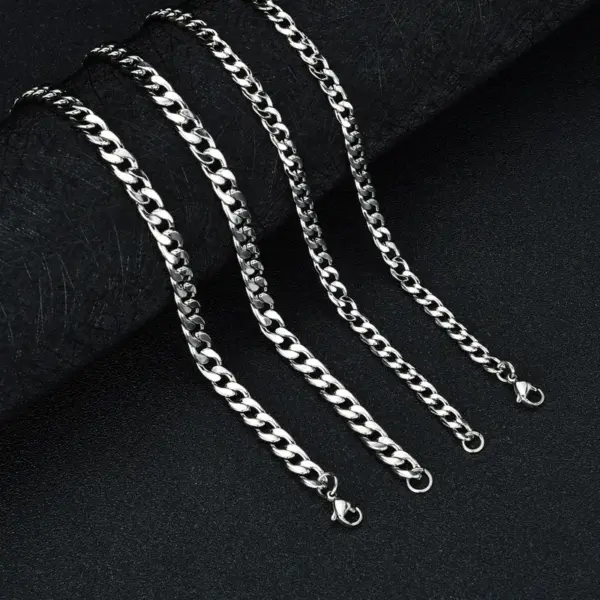 Wholesale Geometric 201 Stainless Steel Simple Style Necklace