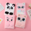 Wholesale Cute cartoon animal plush notebook