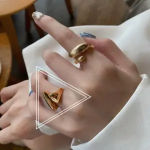 Tz782-Gold / Adjustable Opening