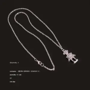 B007 Silver-Copper chain