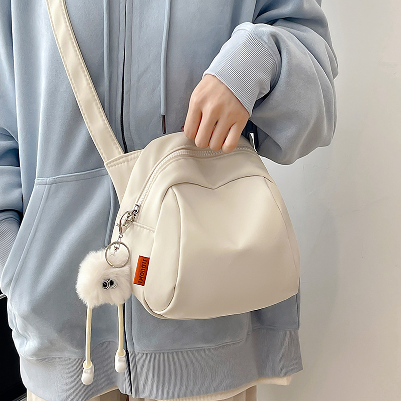 Wholesale Cross-Border New Women's Bag Japanese Casual Cross-Body Bag Small Fresh Student Simple Solid Color Shoulder Bag Fashionable Small Bag