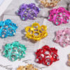 Wholesale Hollow snowflake DIY bracelet necklace spacer beads
