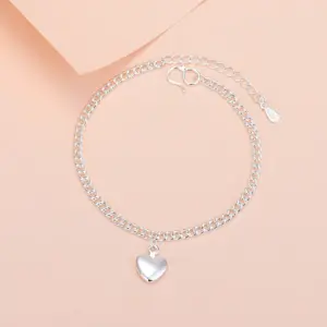 Love Pendant Bracelet (Silver)