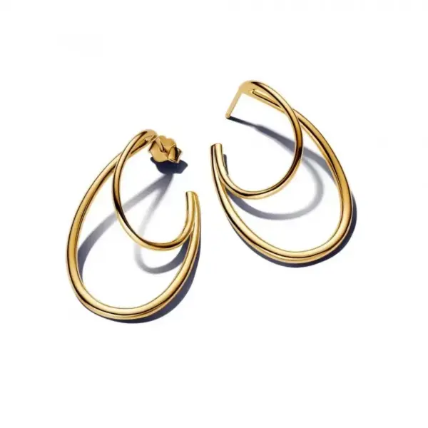 Wholesale Geometric Earrings Gold Silver Plated Stud Earrings Pearl Starfish Fashion Luxury Gift Elegant Romantic Simple Exquisite Zircon