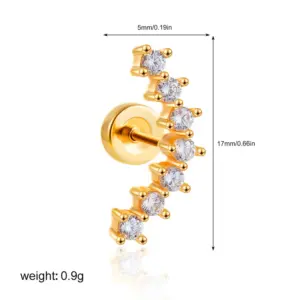 Gold with Zirconium (One Piece)