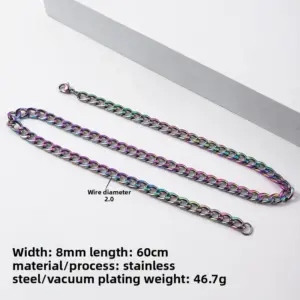 Color 8.0mm Wide / Length 65cm