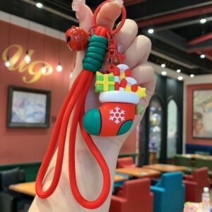 Christmas hanging rope [Christmas stocking] / 6cm long