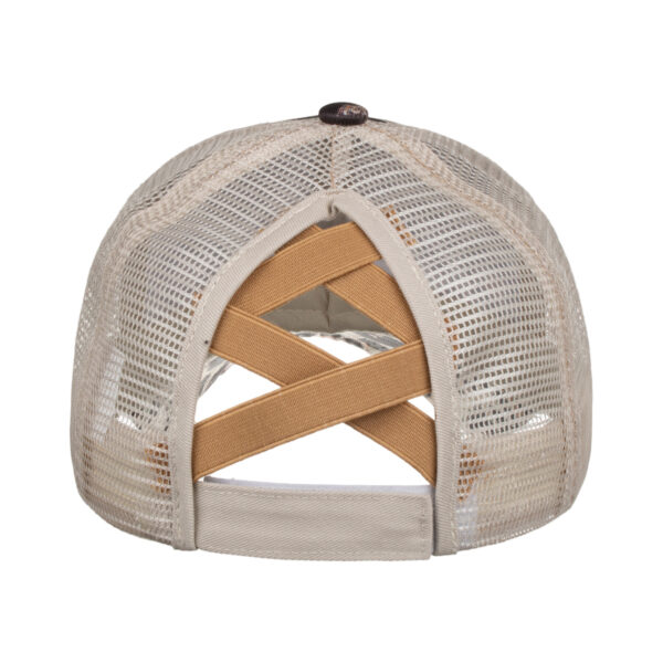 oly-8c46d111122393743aaf861879195351 Wholesale Washed distressed light version cross elastic nytail baseball cap B737