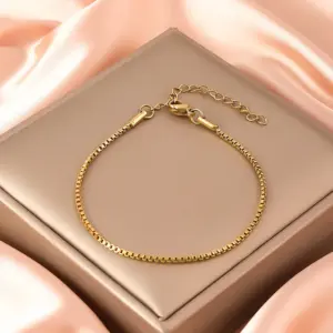 8#(1.5mm) Box Chain / Length 17 5cm