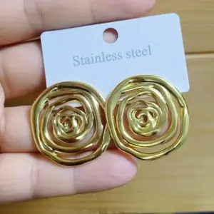Gold Earrings085 / 18k