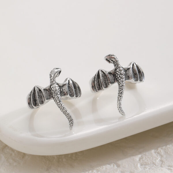 Wholesale Mini flying dragon earrings