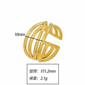 Gold A18 / Adjustable Opening