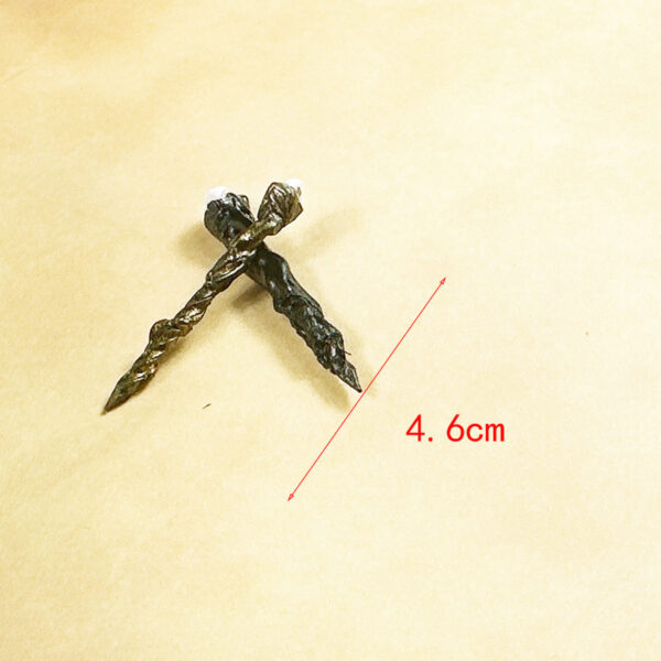 Wholesale Doll House dollhouse Furniture Accessories Mini Magic Wand Model Miniature Magic Scene Decoration Sceptre Metal
