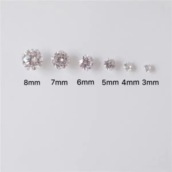 Wholesale 1 Pair Simple Style U Shape Plating Brass Zircon Ear Studs