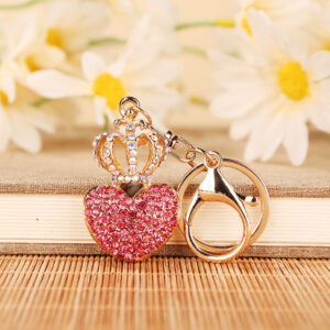 Crown heart [rose red]