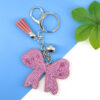 Wholesale Diamond Bow Key Chain Hot Diamond Keychains