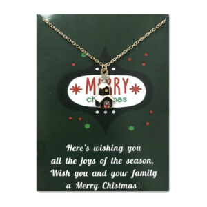 6528 Black Christmas House Green Card