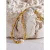 Wholesale Ion Plating (IP) Round 302 Stainless Steel 304 Stainless Steel Imitation Pearl Casual Elegant Simple Style Waterproof Non Tarnish 302 Stainless Steel Necklace