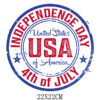 Wholesale Independence Day heat transfer printing