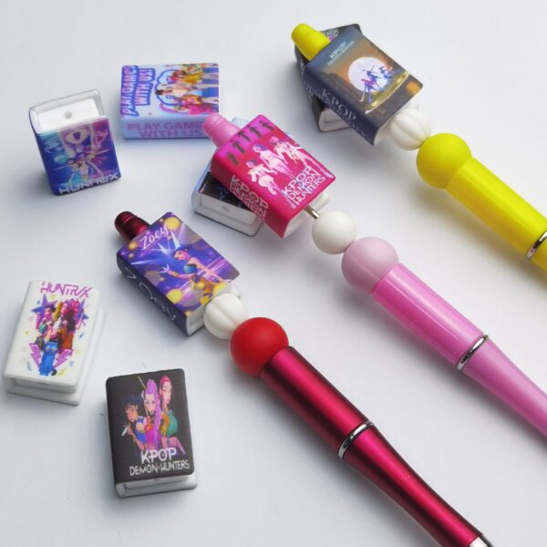 Wholesale 3D Book Beads Cartoon Character DIY Bead Pen