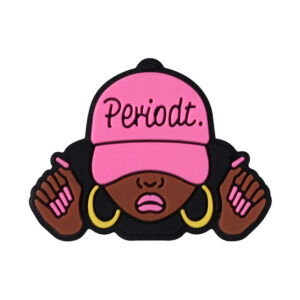 Black girl in pink hat