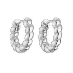 Round 16.9mm White Gold Color