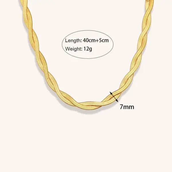 Wholesale Jewelry IG Style Simple Style Solid Color 304 Stainless Steel 18K Gold Plated Plating Stainless Steel Necklaces