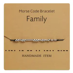 Family with Card