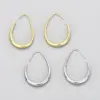 Wholesale Exaggerated Circle Drop Earrings Women's Personalized Retro Hong Kong Style Simple Cold Style Earrings Gold-plated Earrings