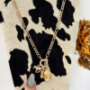 oly-8cf38d2704ebc140a695b2fc3574d420 Wholesale European and American Cross-border Jewelry Fashion Boots Cowboy Hat Necklace Personality All-match Hip-hop Horse Western Style Necklace