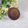 Wholesale Brushed Top Hat Hairpin Jewelry Naked Hat 7cm Hair Accessories Hat Embryo Yiwu Wholesale Decorations