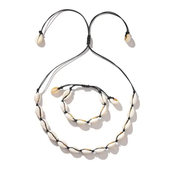 Wholesale Hawaiian Shell lyester Shell Bracelets Necklace