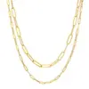 Wholesale Simple Style Geometric Stainless Steel Plating Necklace 1 Piece