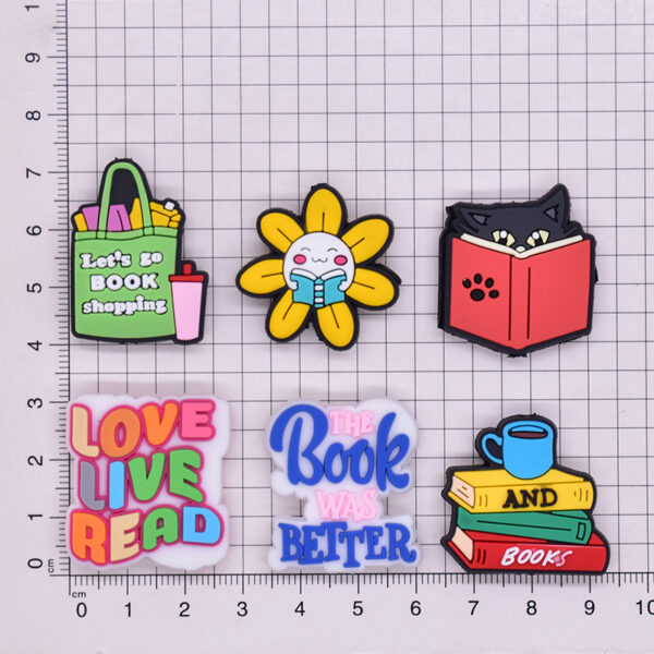 oly-8d3bb64a548b2be0a0e5e5fccf172948 Wholesale Random 100pcs Student School Bookworm Beads